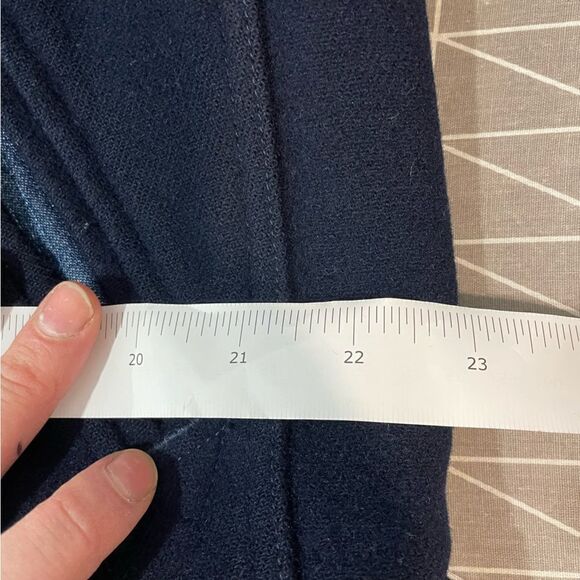 Nautica Jeans Wool Classic Double Breasted Peacoat Navy Blue Jacket  sz L/XL - Picture 14 of 16